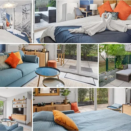 Retro-chic Elegance With Terrace Near Tramway Apartment *